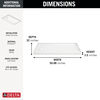Classic 500 Shower Base 60"x32" Left Drain