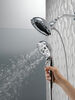 H<sub>2</sub>Okinetic&reg; In2ition&reg; 5-Setting Two-in-One Shower