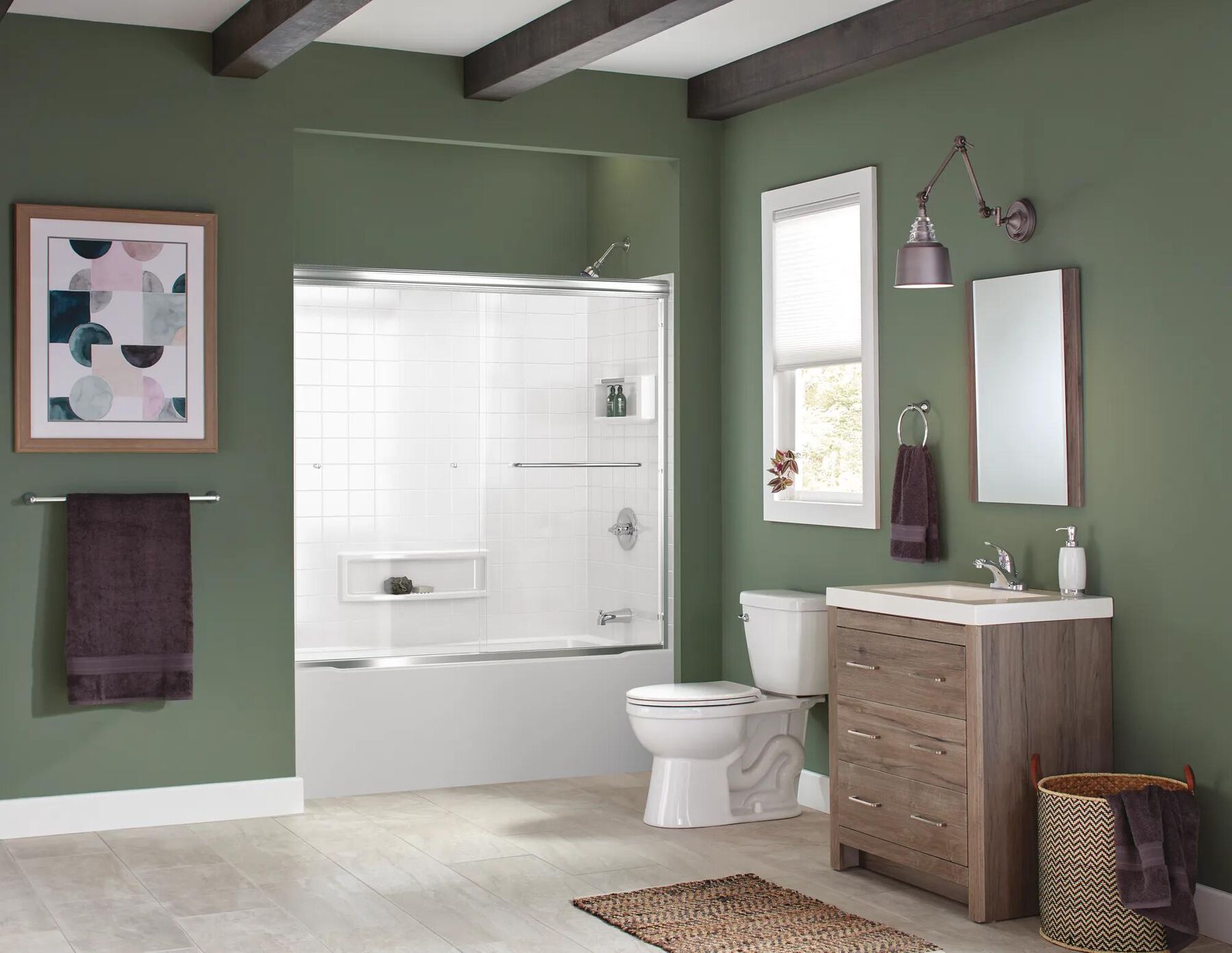 Single Handle Centerset Bathroom Faucet
