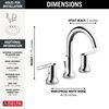 Widespread Lavatory Faucet with Shower Trim and Rough Bundle - 14 Series