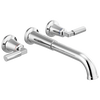 Two Handle Wall Mount Tub Filler Trim
