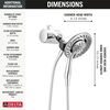 Shower Filter Attachment with 4-Setting In2ition&reg;