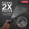 7-Setting Slide Bar Hand Shower with Cleaning Spray (Recertified)