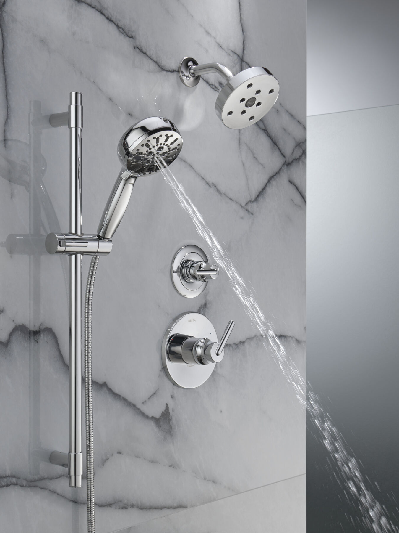 3-Function Custom Shower Bundle with ProClean Hand Shower