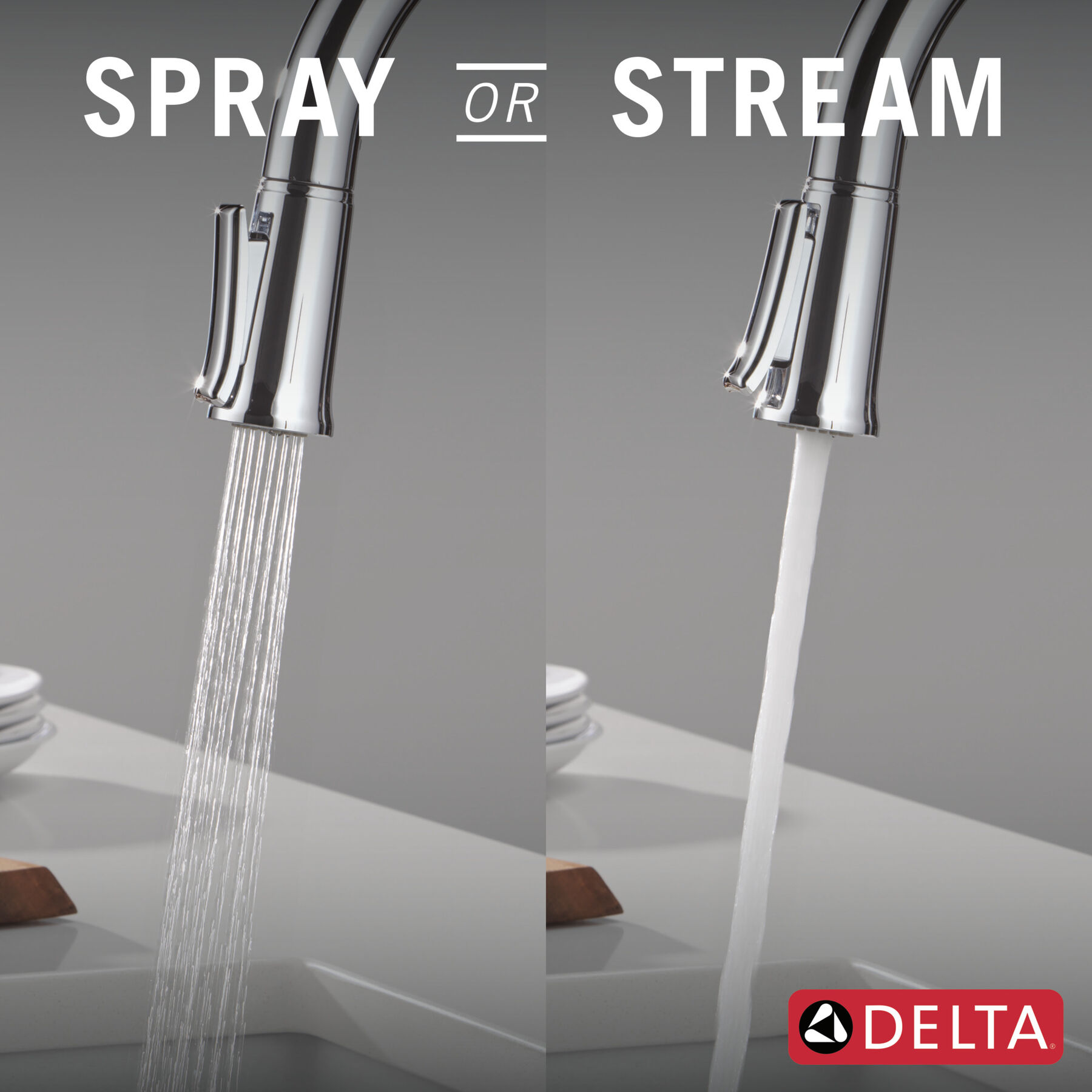 Single Handle Kitchen Pull-Down Faucet