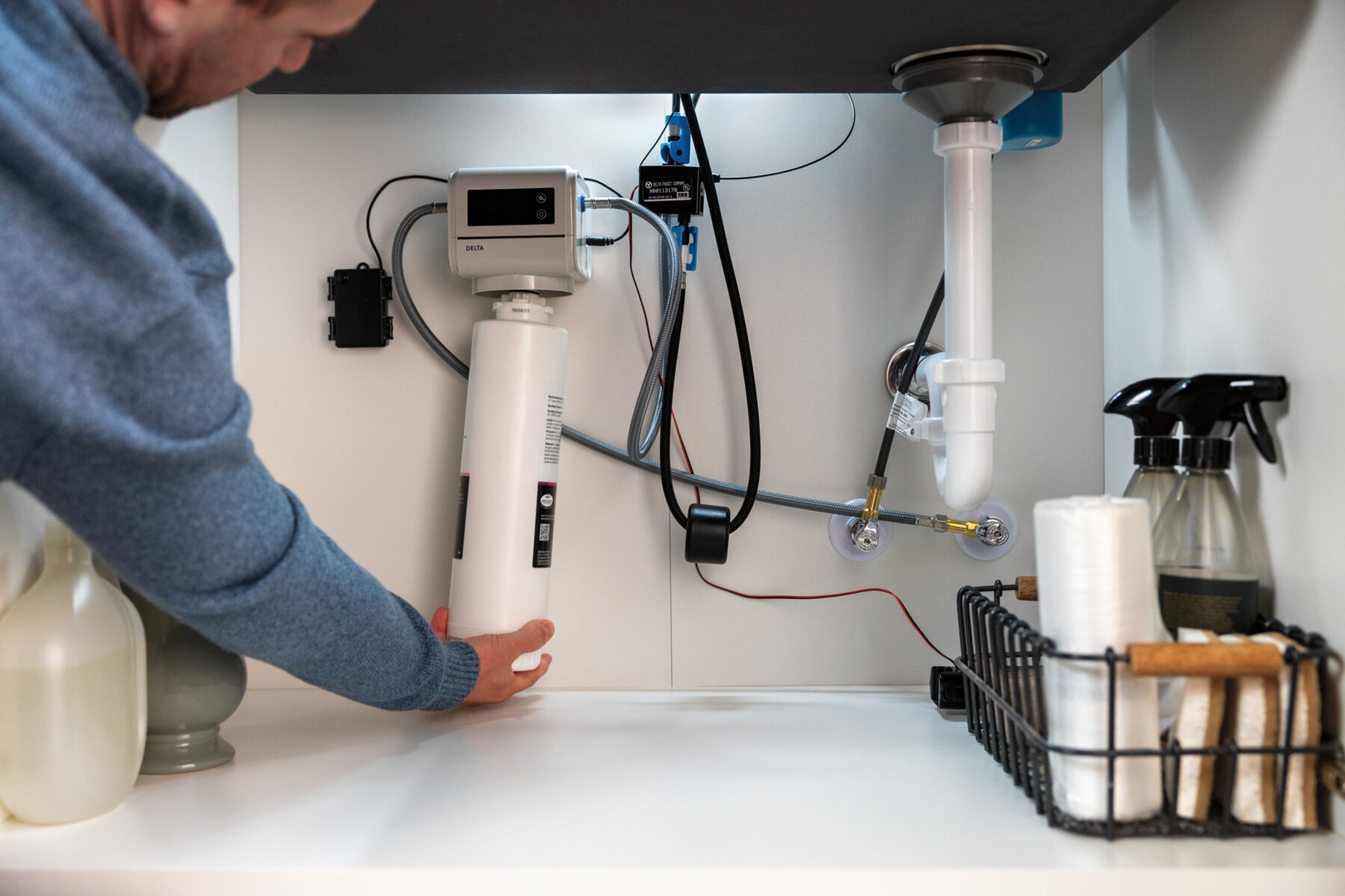High Flow High Capacity Under Sink Water Filtration System