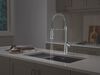 Single Handle Pull-Down Kitchen Faucet With Spring Spout