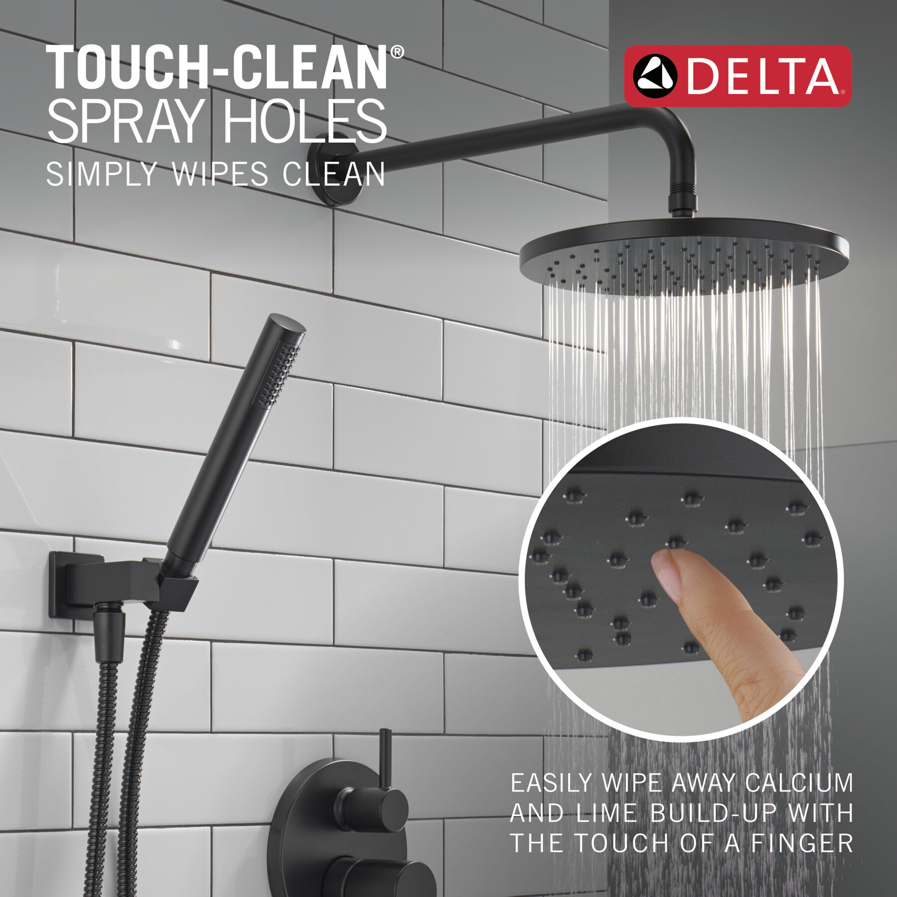 Raincan Shower Rough & Trim w/ HS 14S (Recertified)