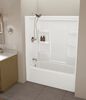 ProCrylic Bathtub 60 in. x 30 in. Left Drain