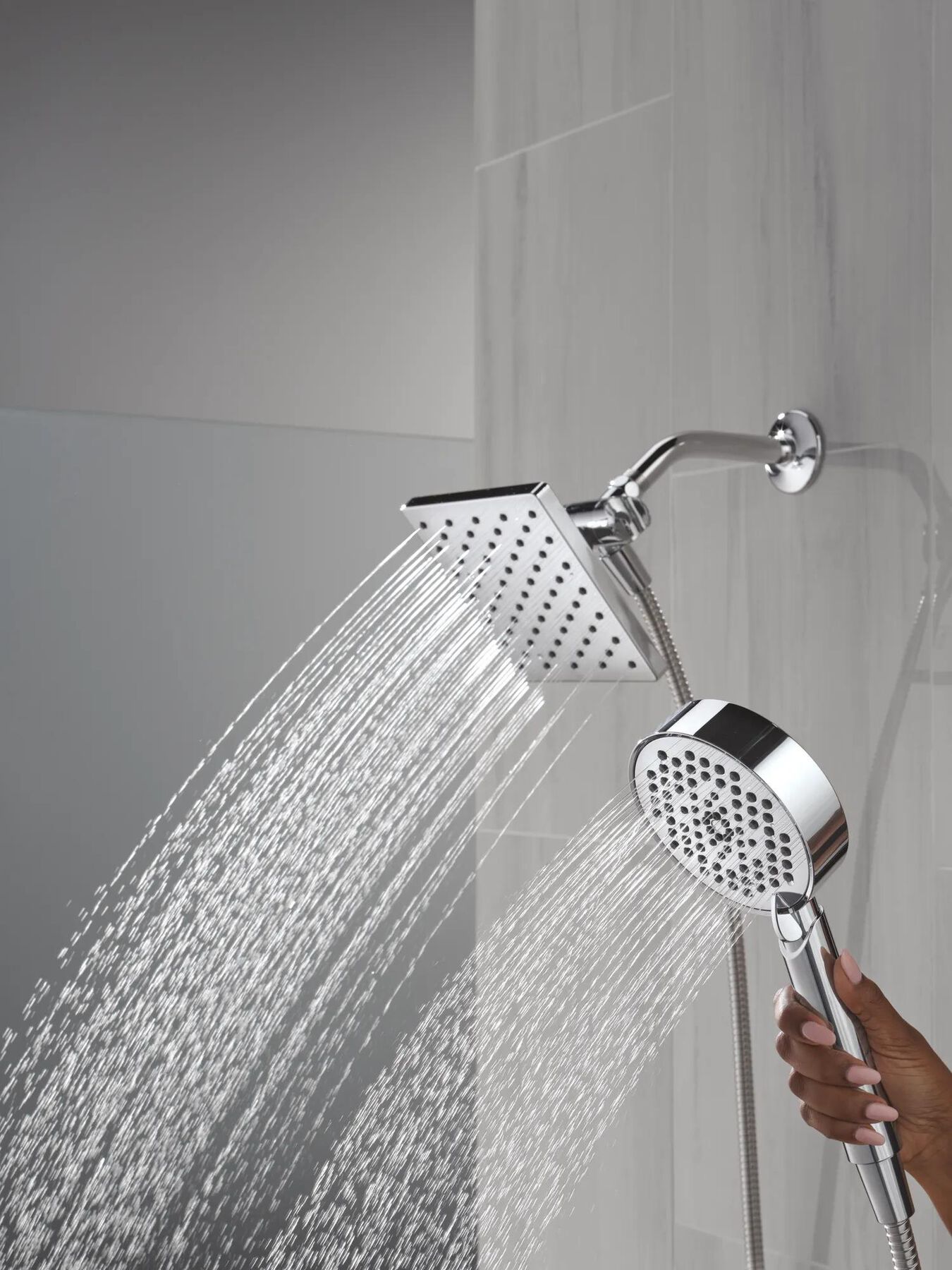 5-Setting Two-in-One Combination Shower