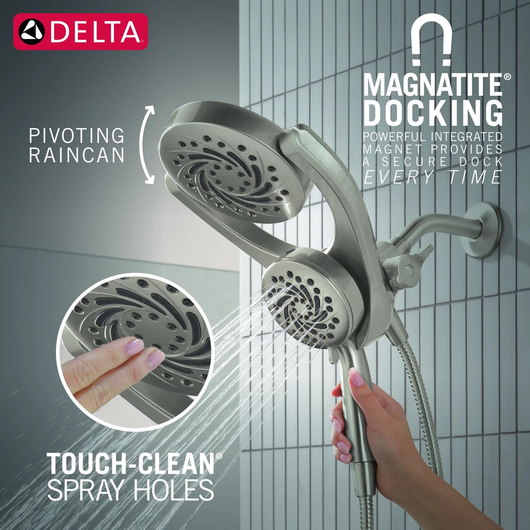 5-Setting HydroRain&reg; with ProClean&reg; (Recertified)