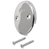 Overflow Plate & Screws - No Trip Lever