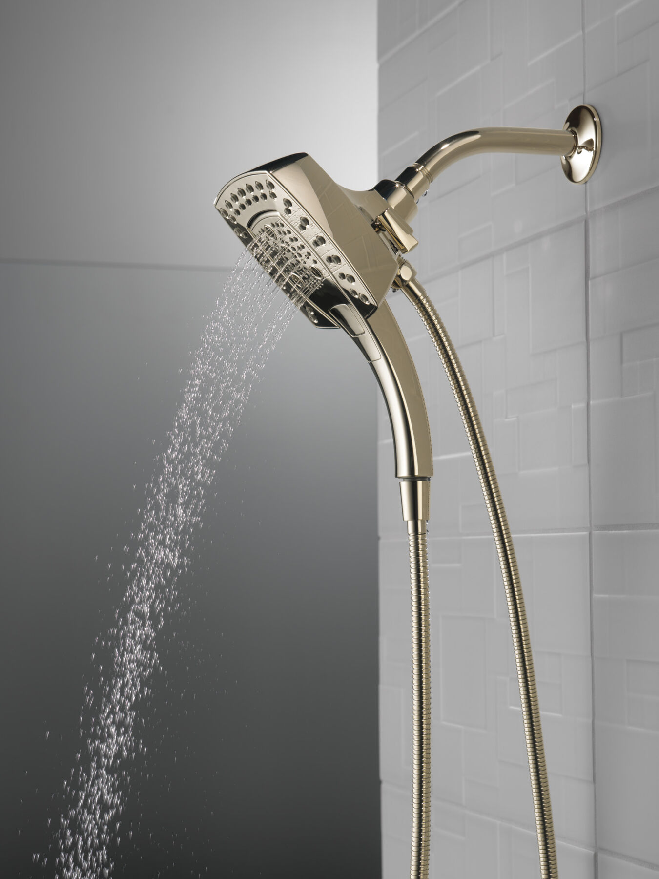 H<sub>2</sub>Okinetic&reg; In2ition&reg; 5-Setting Two-in-One Shower (Recertified)