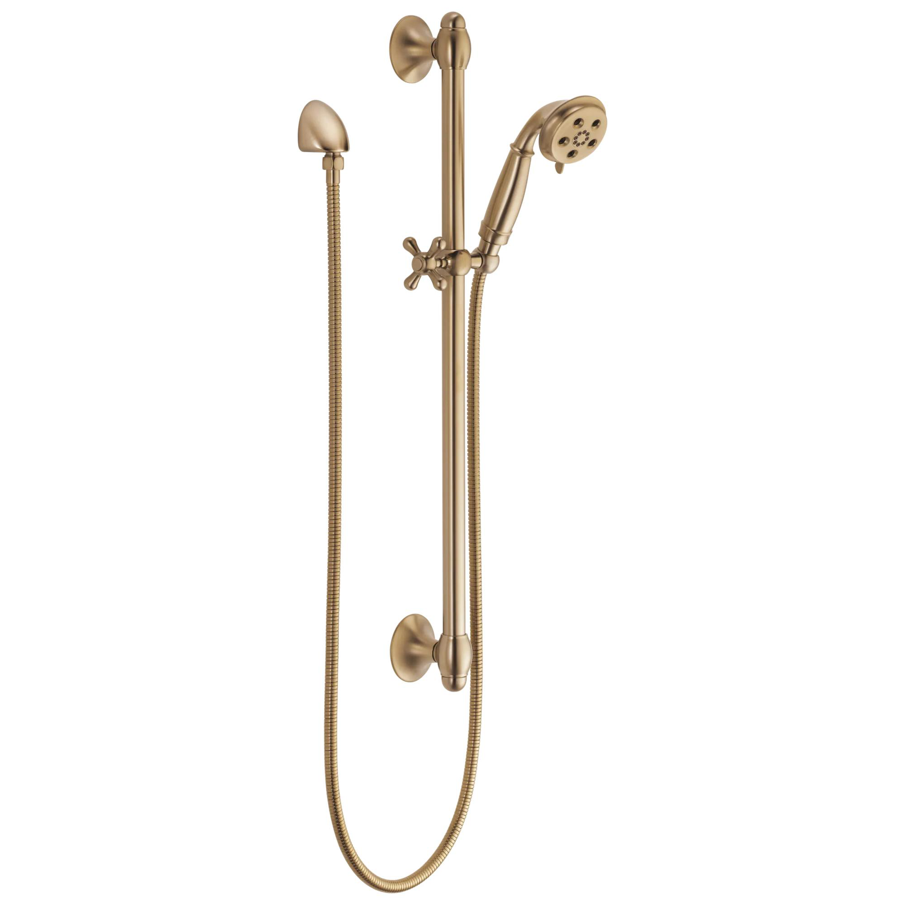 H<sub>2</sub>Okinetic&reg; 3-Setting Slide Bar Hand Shower (Recertified)