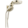 HydroRain&reg; H2Okinetic&reg; 5-Setting Two-in-One Shower Head (Recertified)