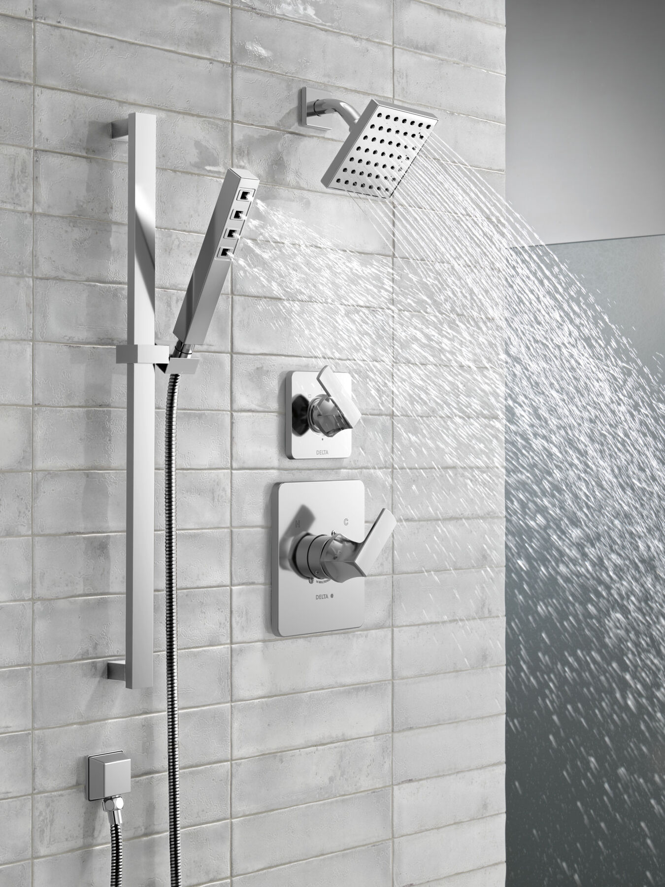 Square Wall Elbow for Hand Shower