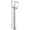 Floor Mount Tub Filler Trim- Less Handle