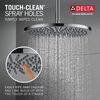 Single-Setting Metal Raincan Shower Head