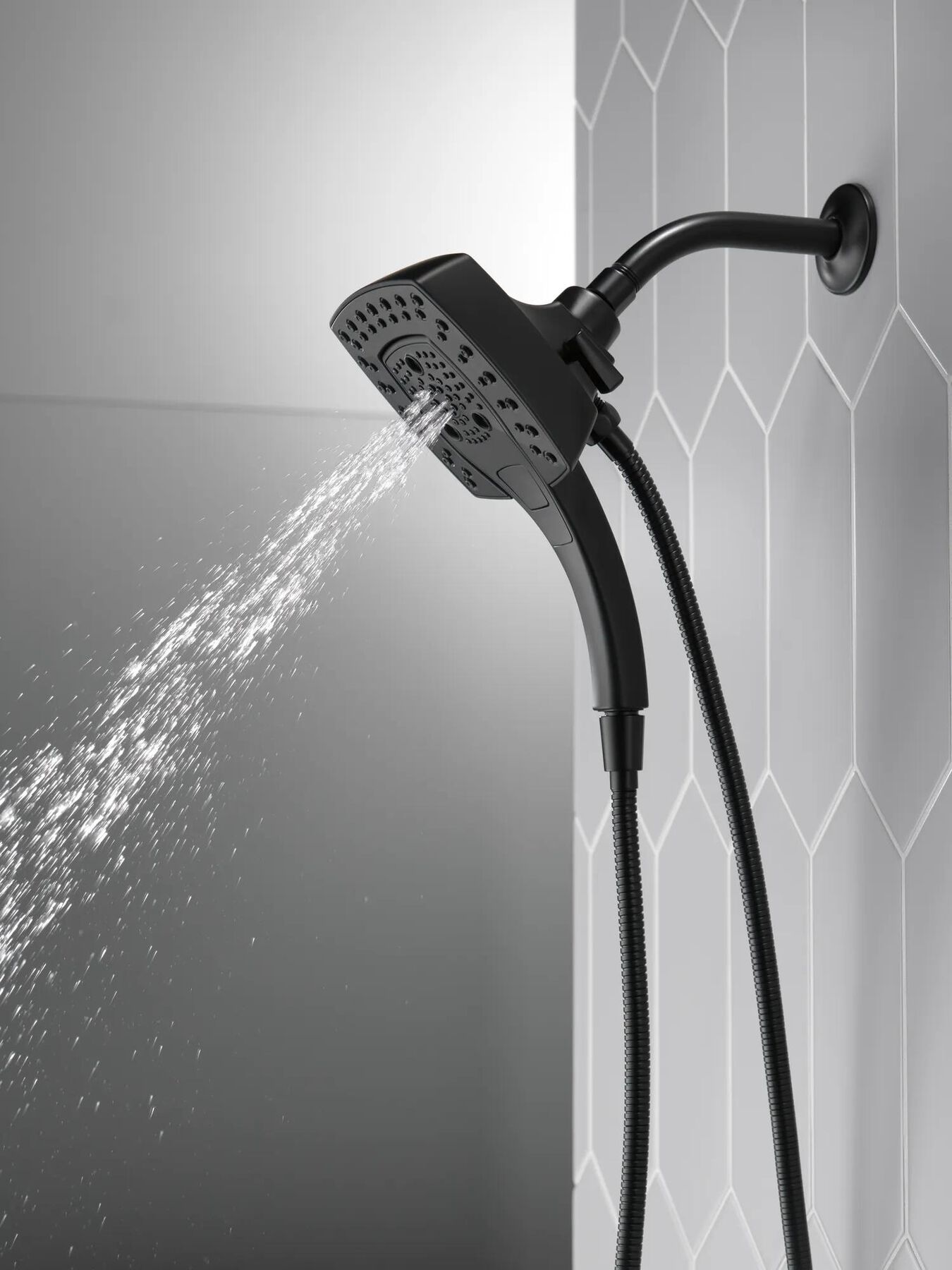 H<sub>2</sub>Okinetic&reg; In2ition&reg; 5-Setting Two-in-One Shower (Recertified)