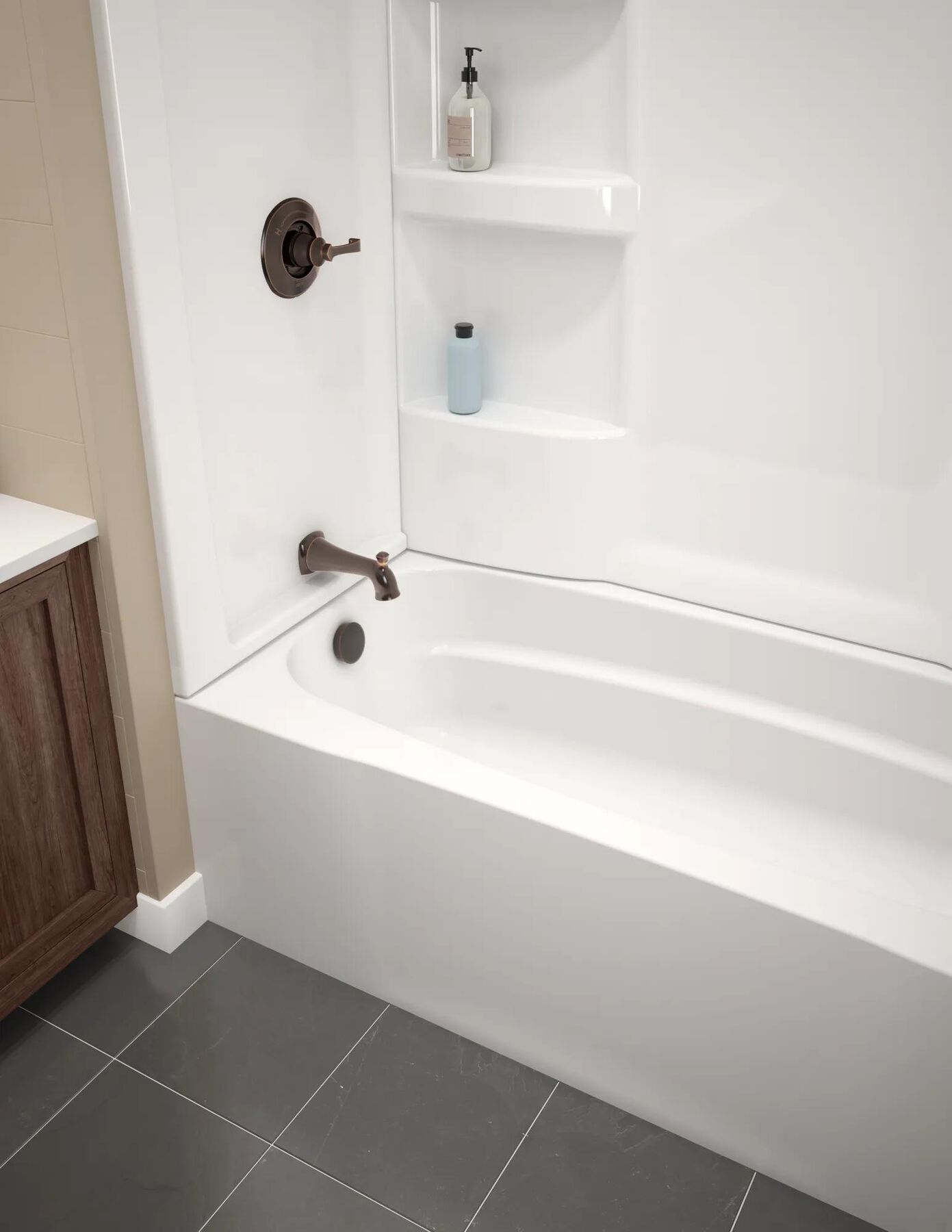 ProCrylic 60 in. x 30 in. Bathtub Surround