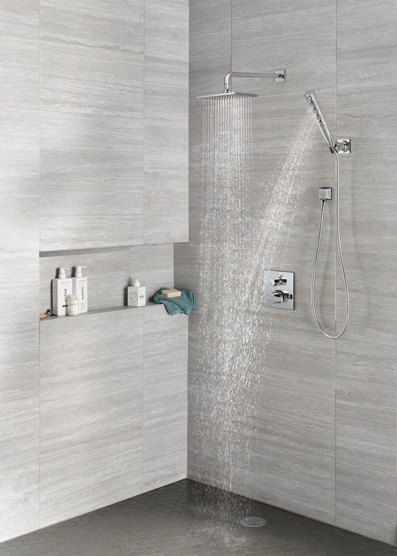 3-Setting Custom Shower Bundle with Raincan - 14 Series