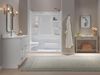 60x32 Alcove Shower Bundle  - Left Seat Right Drain