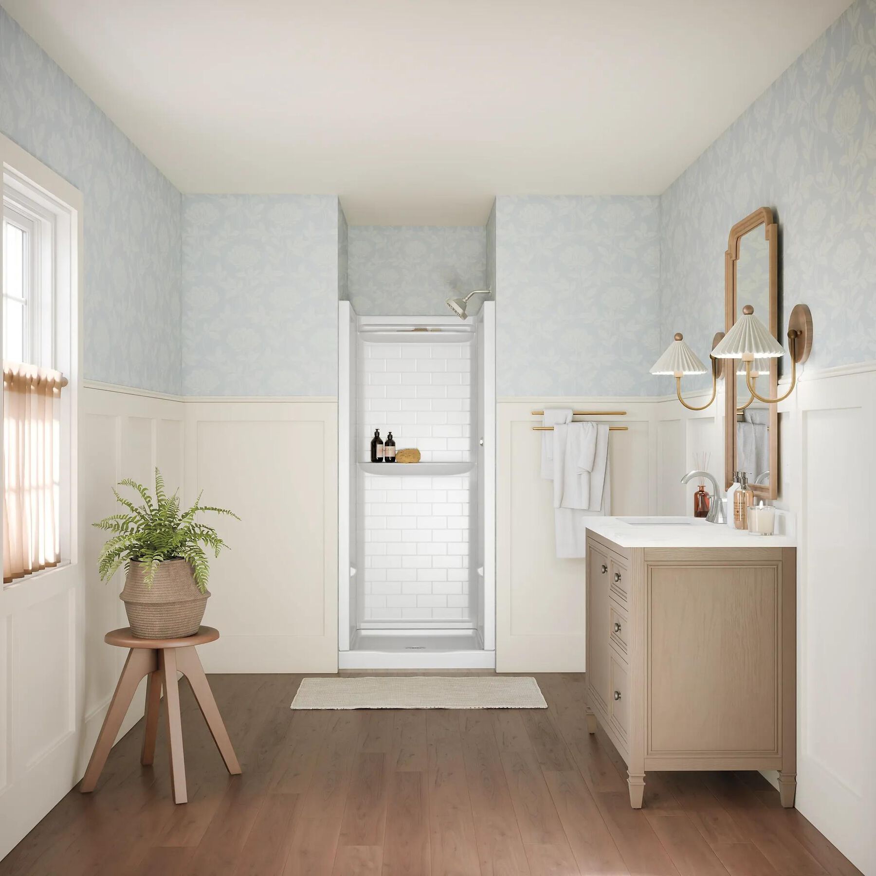 ProCrylic Tile 32 in. x 32 in. Shower Wall