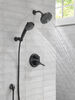 H<sub>2</sub>Okinetic&reg; 5-Setting Contemporary Raincan Shower Head
