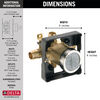 MultiChoice&reg; Universal Tub / Shower Rough - Universal Inlets / Outlets