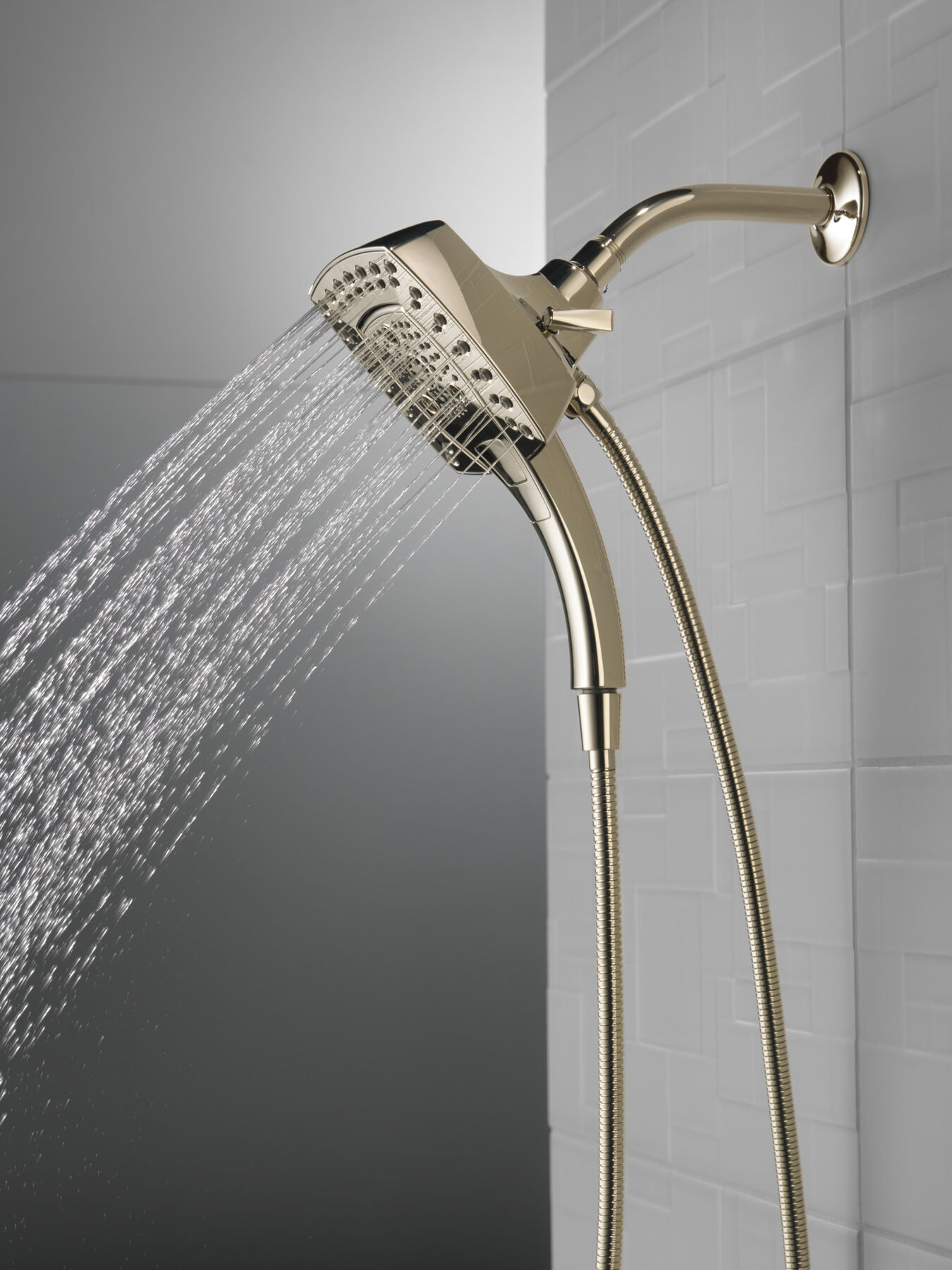 H<sub>2</sub>Okinetic&reg; In2ition&reg; 5-Setting Two-in-One Shower (Recertified)