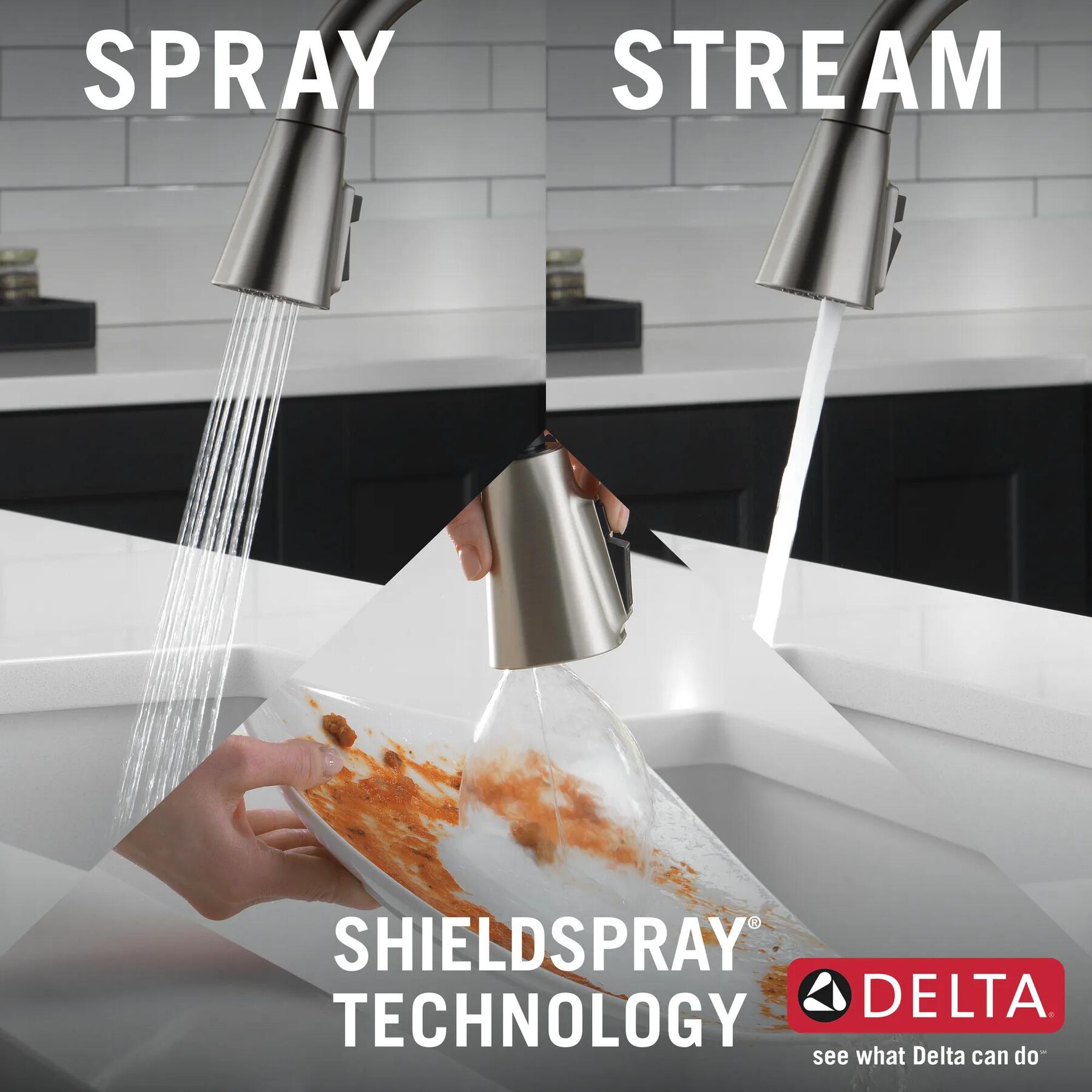 Single-Handle Pull-Down Kitchen Faucet