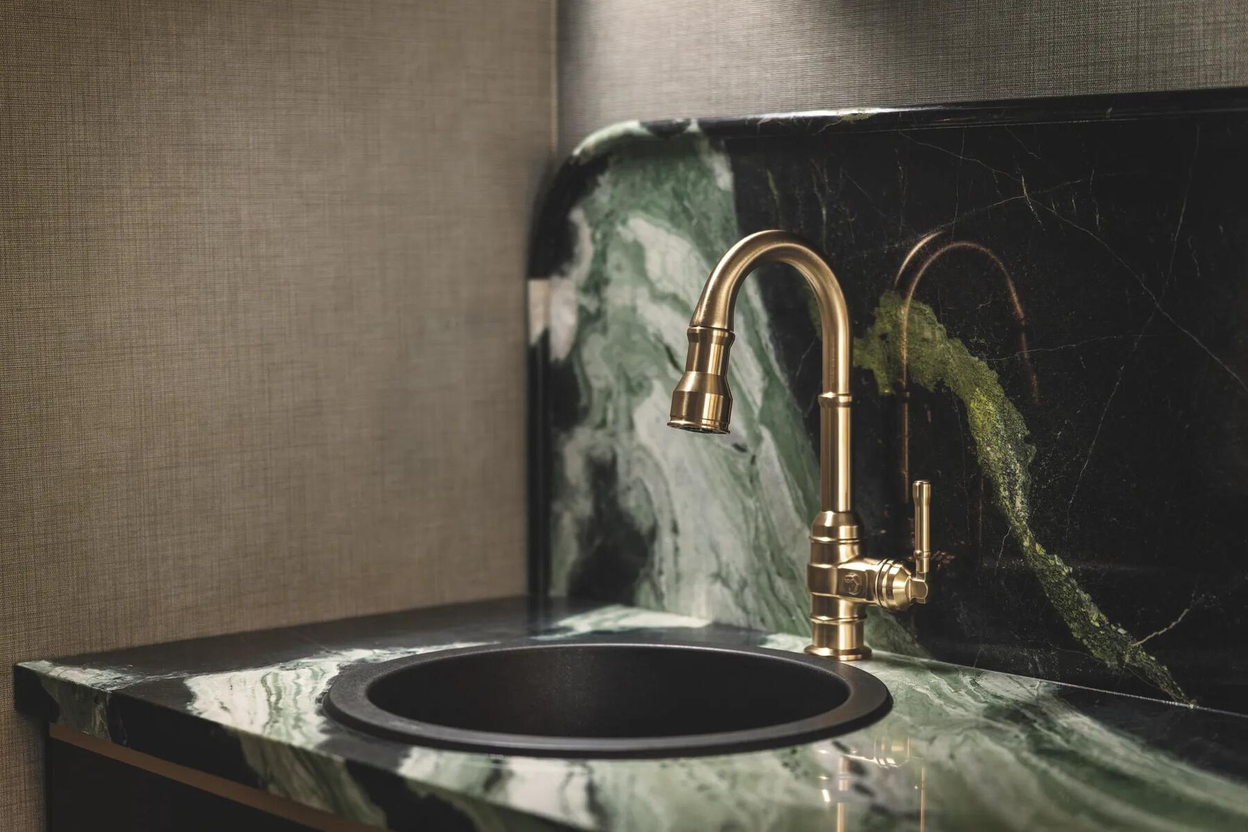 Single Handle Pull-Down Bar/Prep Faucet