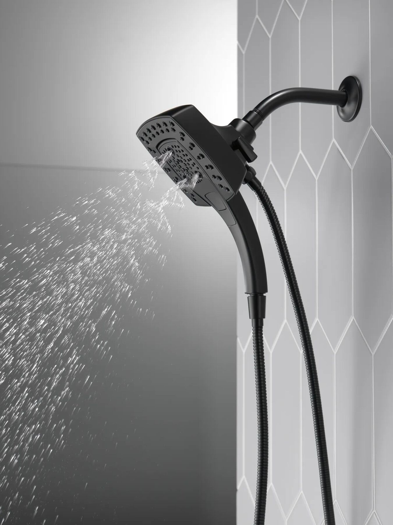 H<sub>2</sub>Okinetic&reg; In2ition&reg; 5-Setting Two-in-One Shower (Recertified)
