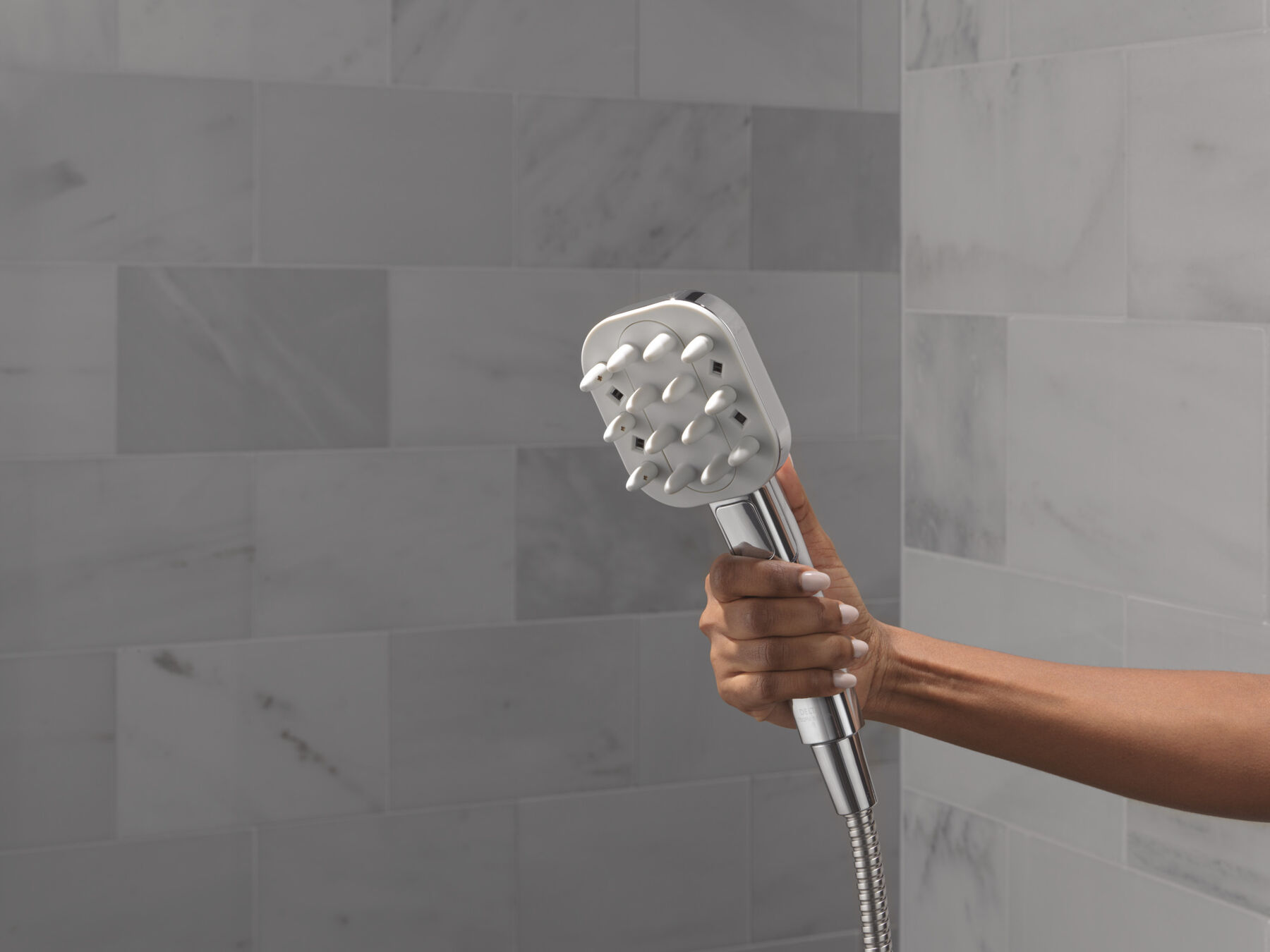 Detangling Hand Shower with 5- Setting Showerhead and Shower Filter Bundle