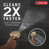 7-Setting Wall Mount Hand Shower with Cleaning Spray (Recertified)