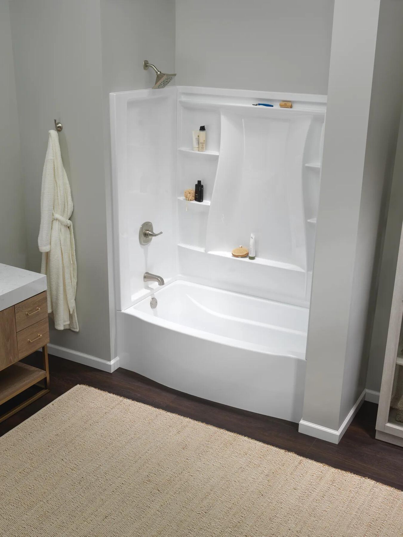 60"x32" Classic 500 Bathtub Wall