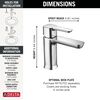 Single-Hole Lavatory Faucet with Shower Trim Bundle - 14 Series