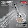 H<sub>2</sub>Okinetic&reg; 4-Setting Wall Mount Hand Shower
