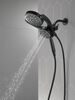 HydroRain&reg; 4-Setting Two-in-One Shower Head (Recertified)