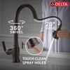 Single Handle Pull-Down Kitchen Faucet