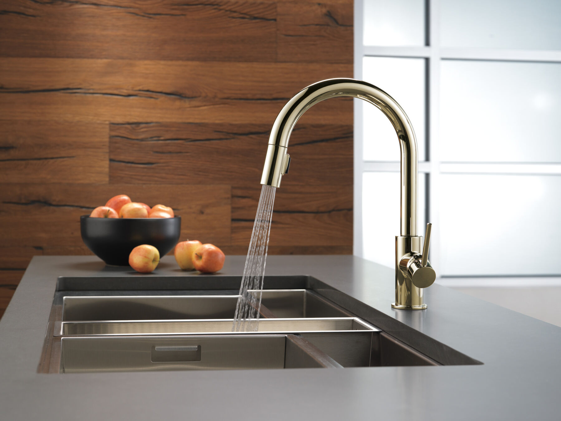 Single Handle Pull-Down Kitchen Limited Swivel