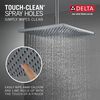 Single-Setting Metal Raincan Shower Head