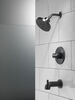 H<sub>2</sub>Okinetic&reg; 5-Setting Contemporary Raincan Shower Head