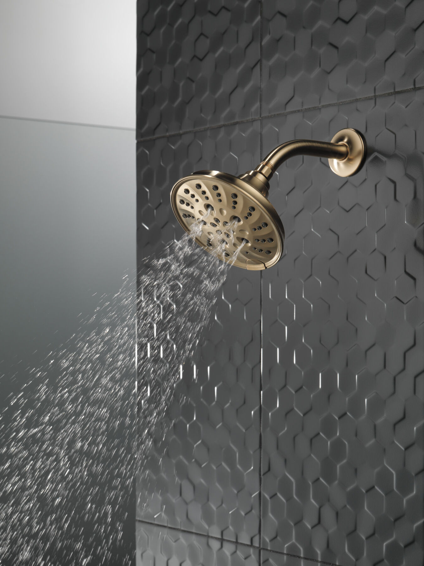 H<sub>2</sub>Okinetic&reg; 5-Setting Traditional Raincan Shower Head (Recertified)