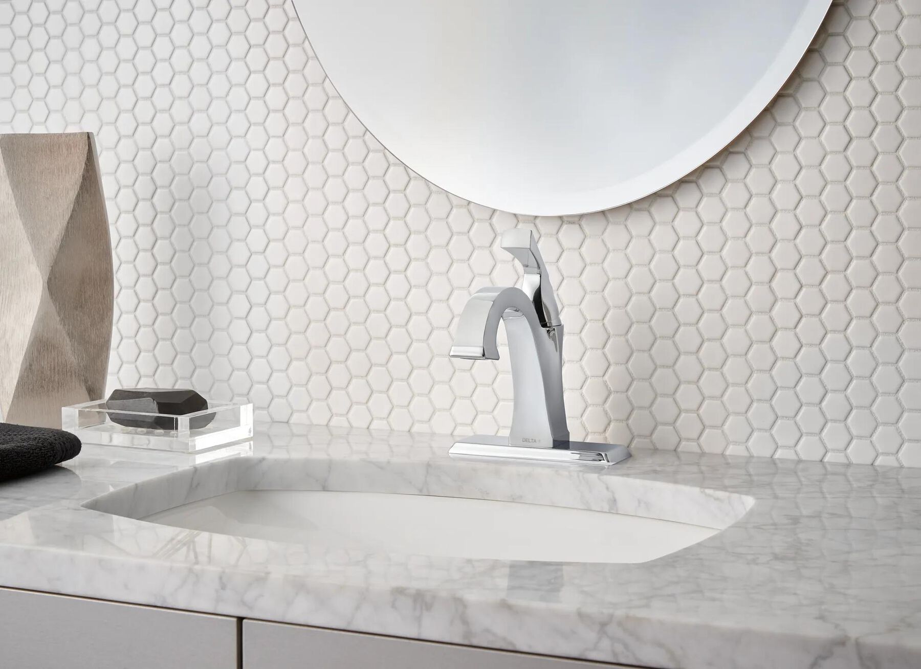 Escutcheon - 3 Hole - 1H Bathroom