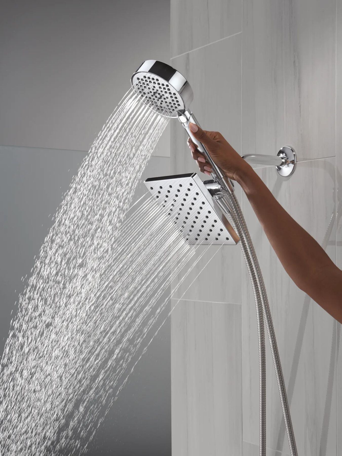 5-Setting Two-in-One Combination Shower