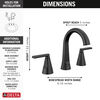 Widespread Bath Faucet (Recertified)