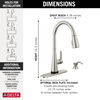 Touch2O&reg; Pull-Down Kitchen w/Soap (Recertified)
