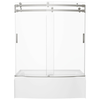 60x32 Alcove Bathtub with Door Bundle - Left Drain Curve