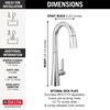 Single Handle Pull-Down Bar/Prep Faucet